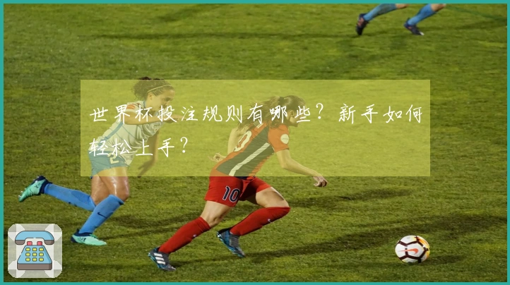 世界杯投注规则有哪些？新手如何轻松上手？